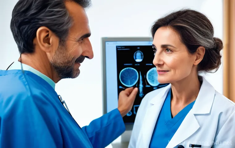 경영지도사와 산업 분석 사례 - **Prompt:** A state-of-the-art telemedicine consultation in a bright, modern Italian clinic. An Ital...