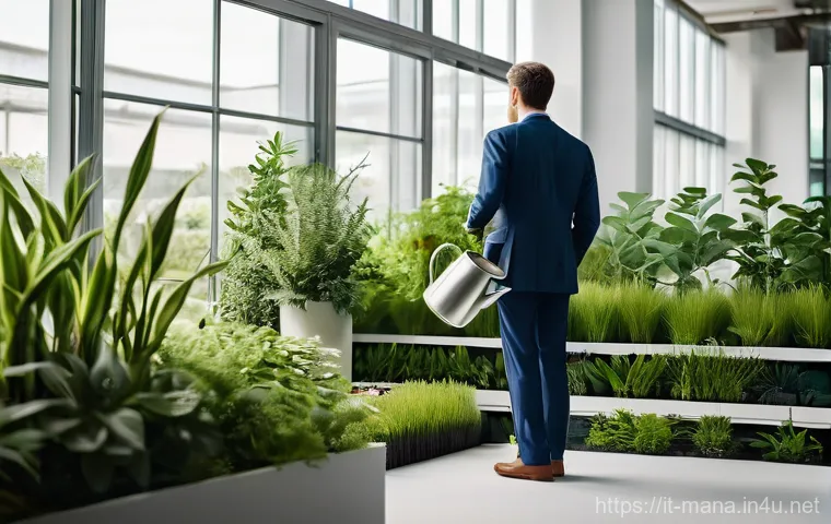 경영지도사와 경쟁력 분석 보고서 작성 - **Prompt:** A dynamic scene depicting market analysis and competitor intelligence. In the foreground...