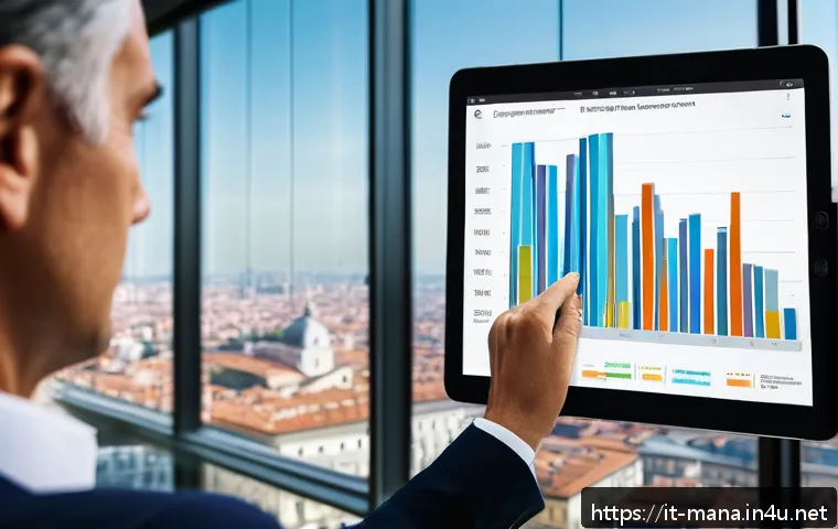 경영지도사 연봉 협상 전략 - A professional Italian business consultant in a modern Milan office, dressed in smart business attir...